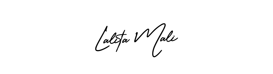 Also we have Lalita Mali name is the best signature style. Create professional handwritten signature collection using AmerikaSignatureDemo-Regular autograph style. Lalita Mali signature style 3 images and pictures png