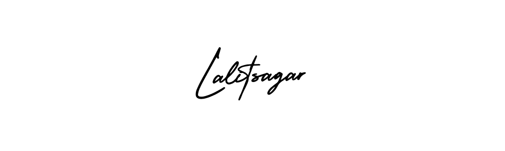 Also we have Lalitsagar name is the best signature style. Create professional handwritten signature collection using AmerikaSignatureDemo-Regular autograph style. Lalitsagar signature style 3 images and pictures png