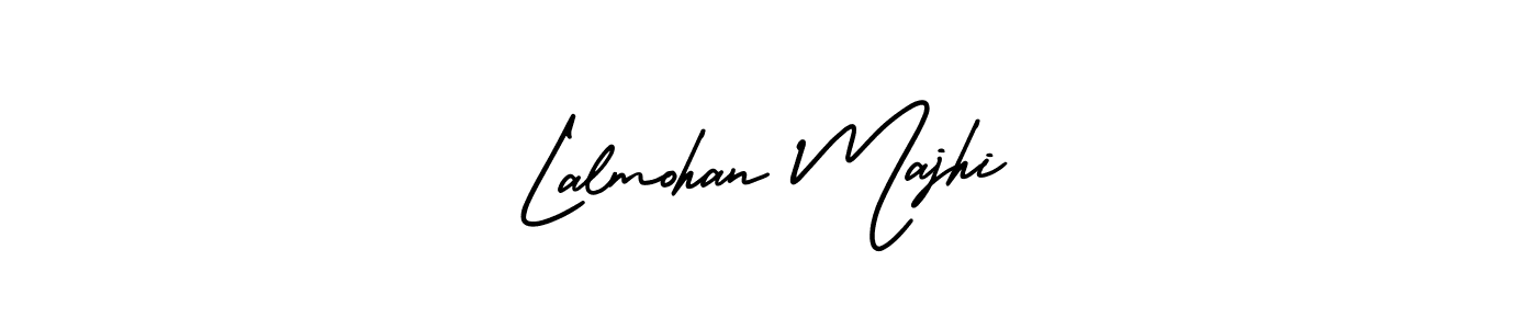 This is the best signature style for the Lalmohan Majhi name. Also you like these signature font (AmerikaSignatureDemo-Regular). Mix name signature. Lalmohan Majhi signature style 3 images and pictures png