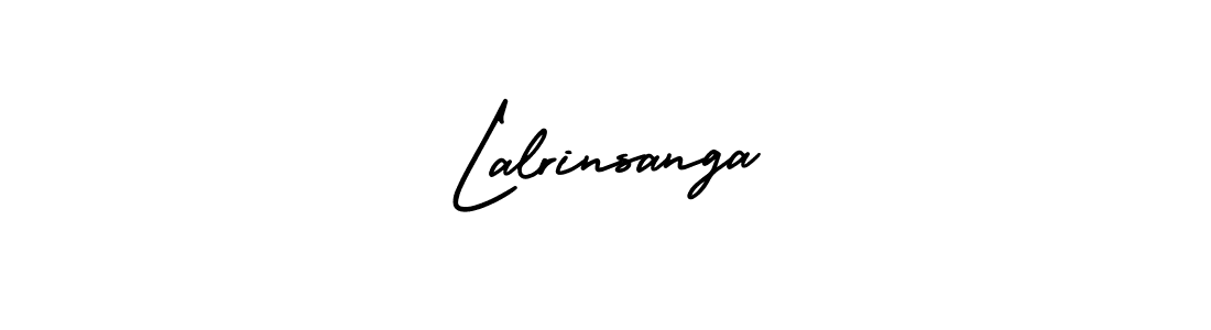 How to make Lalrinsanga signature? AmerikaSignatureDemo-Regular is a professional autograph style. Create handwritten signature for Lalrinsanga name. Lalrinsanga signature style 3 images and pictures png