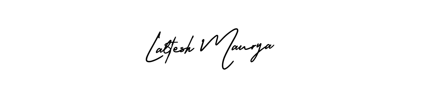 AmerikaSignatureDemo-Regular is a professional signature style that is perfect for those who want to add a touch of class to their signature. It is also a great choice for those who want to make their signature more unique. Get Laltesh Maurya name to fancy signature for free. Laltesh Maurya signature style 3 images and pictures png