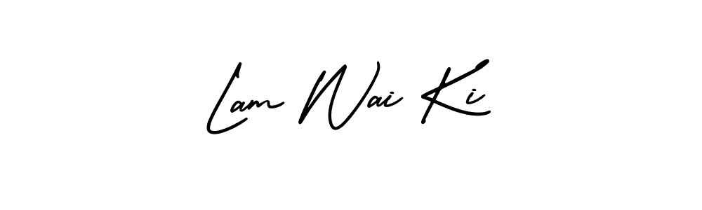 Best and Professional Signature Style for Lam Wai Ki. AmerikaSignatureDemo-Regular Best Signature Style Collection. Lam Wai Ki signature style 3 images and pictures png