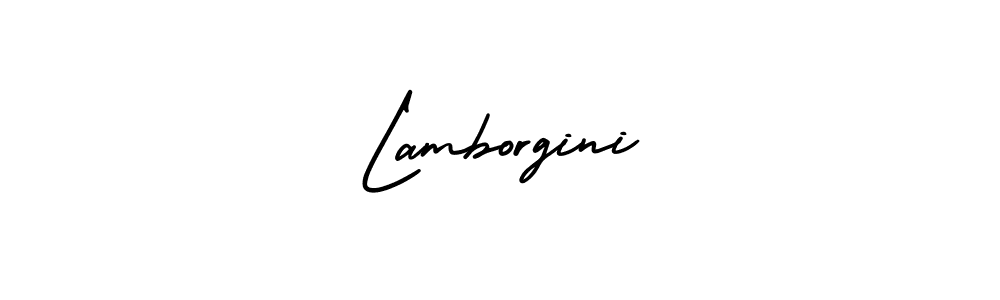Use a signature maker to create a handwritten signature online. With this signature software, you can design (AmerikaSignatureDemo-Regular) your own signature for name Lamborgini. Lamborgini signature style 3 images and pictures png