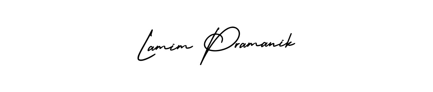 Also we have Lamim Pramanik name is the best signature style. Create professional handwritten signature collection using AmerikaSignatureDemo-Regular autograph style. Lamim Pramanik signature style 3 images and pictures png