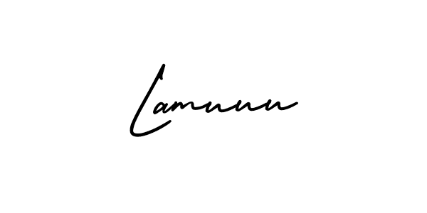 Once you've used our free online signature maker to create your best signature AmerikaSignatureDemo-Regular style, it's time to enjoy all of the benefits that Lamuuu name signing documents. Lamuuu signature style 3 images and pictures png