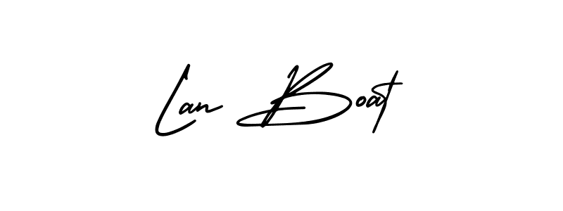 Make a beautiful signature design for name Lan Boat. Use this online signature maker to create a handwritten signature for free. Lan Boat signature style 3 images and pictures png