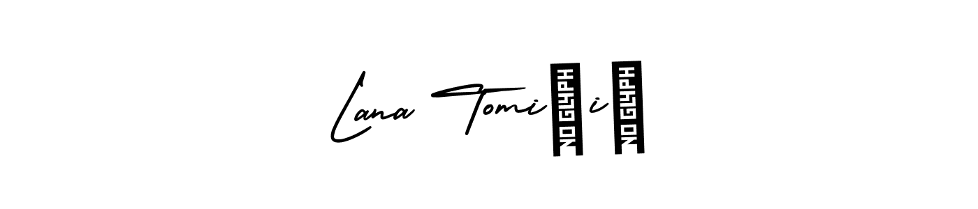 Make a beautiful signature design for name Lana Tomičić. Use this online signature maker to create a handwritten signature for free. Lana Tomičić signature style 3 images and pictures png
