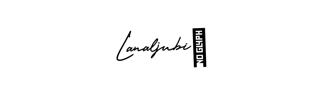 Best and Professional Signature Style for LanaljubiĆ. AmerikaSignatureDemo-Regular Best Signature Style Collection. LanaljubiĆ signature style 3 images and pictures png