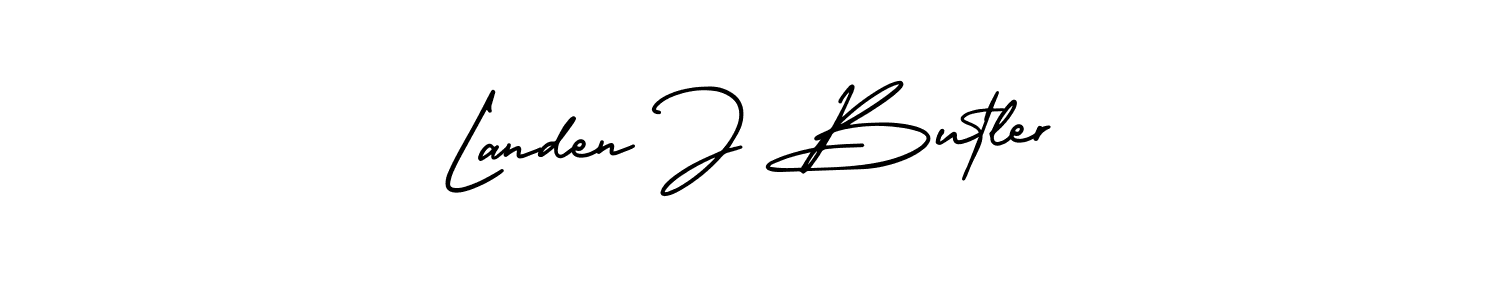 Here are the top 10 professional signature styles for the name Landen J Butler. These are the best autograph styles you can use for your name. Landen J Butler signature style 3 images and pictures png