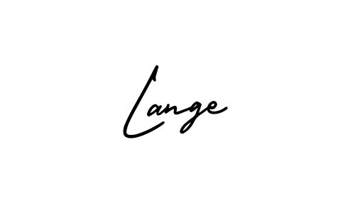 How to make Lange signature? AmerikaSignatureDemo-Regular is a professional autograph style. Create handwritten signature for Lange name. Lange signature style 3 images and pictures png