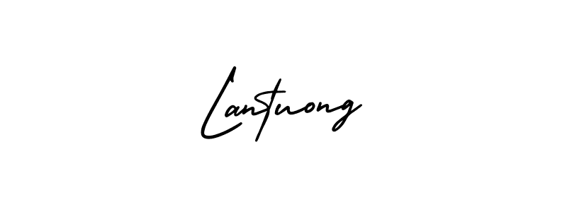 if you are searching for the best signature style for your name Lantuong. so please give up your signature search. here we have designed multiple signature styles  using AmerikaSignatureDemo-Regular. Lantuong signature style 3 images and pictures png