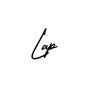 The best way (AmerikaSignatureDemo-Regular) to make a short signature is to pick only two or three words in your name. The name Lap include a total of six letters. For converting this name. Lap signature style 3 images and pictures png