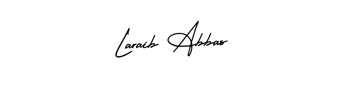 Design your own signature with our free online signature maker. With this signature software, you can create a handwritten (AmerikaSignatureDemo-Regular) signature for name Laraib Abbas. Laraib Abbas signature style 3 images and pictures png