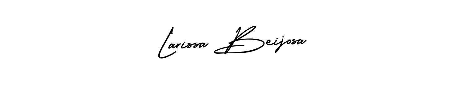 Here are the top 10 professional signature styles for the name Larissa Beijosa. These are the best autograph styles you can use for your name. Larissa Beijosa signature style 3 images and pictures png