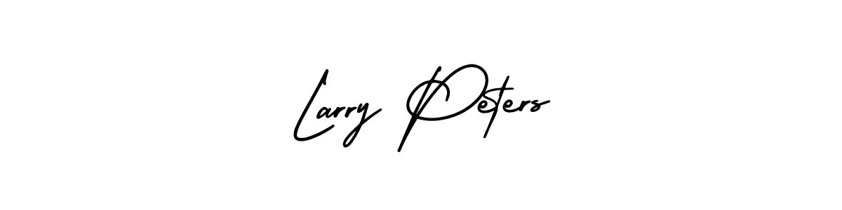 Similarly AmerikaSignatureDemo-Regular is the best handwritten signature design. Signature creator online .You can use it as an online autograph creator for name Larry Peters. Larry Peters signature style 3 images and pictures png