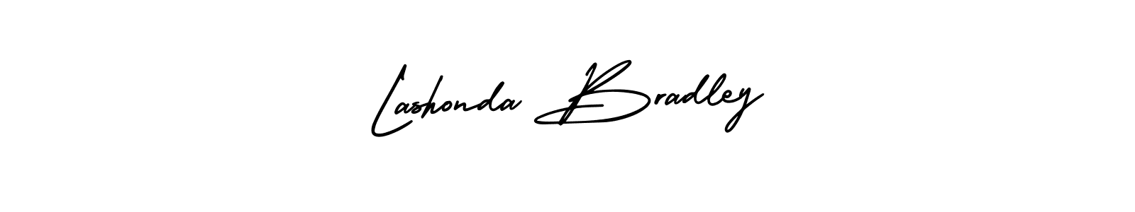 Best and Professional Signature Style for Lashonda Bradley. AmerikaSignatureDemo-Regular Best Signature Style Collection. Lashonda Bradley signature style 3 images and pictures png
