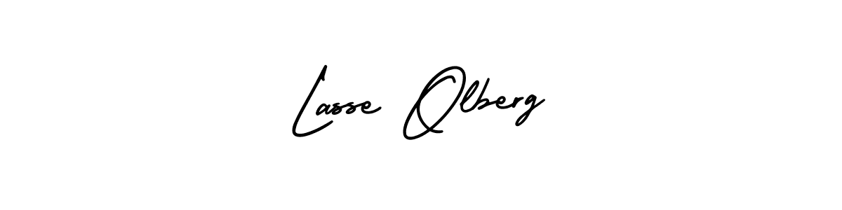 This is the best signature style for the Lasse Olberg name. Also you like these signature font (AmerikaSignatureDemo-Regular). Mix name signature. Lasse Olberg signature style 3 images and pictures png