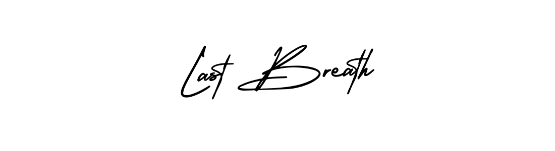 AmerikaSignatureDemo-Regular is a professional signature style that is perfect for those who want to add a touch of class to their signature. It is also a great choice for those who want to make their signature more unique. Get Last Breath name to fancy signature for free. Last Breath signature style 3 images and pictures png
