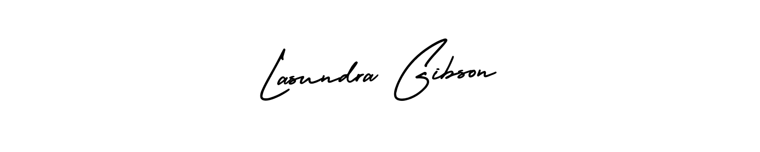 It looks lik you need a new signature style for name Lasundra Gibson. Design unique handwritten (AmerikaSignatureDemo-Regular) signature with our free signature maker in just a few clicks. Lasundra Gibson signature style 3 images and pictures png