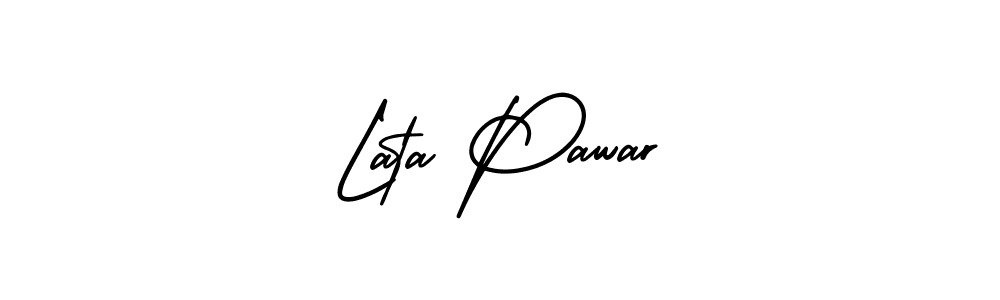 Best and Professional Signature Style for Lata Pawar. AmerikaSignatureDemo-Regular Best Signature Style Collection. Lata Pawar signature style 3 images and pictures png
