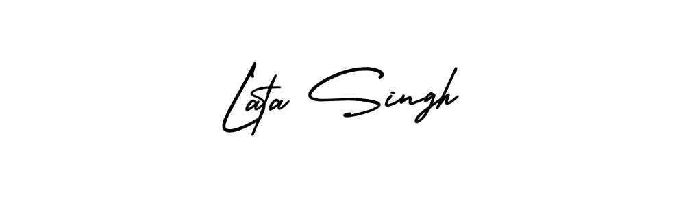 if you are searching for the best signature style for your name Lata Singh. so please give up your signature search. here we have designed multiple signature styles  using AmerikaSignatureDemo-Regular. Lata Singh signature style 3 images and pictures png