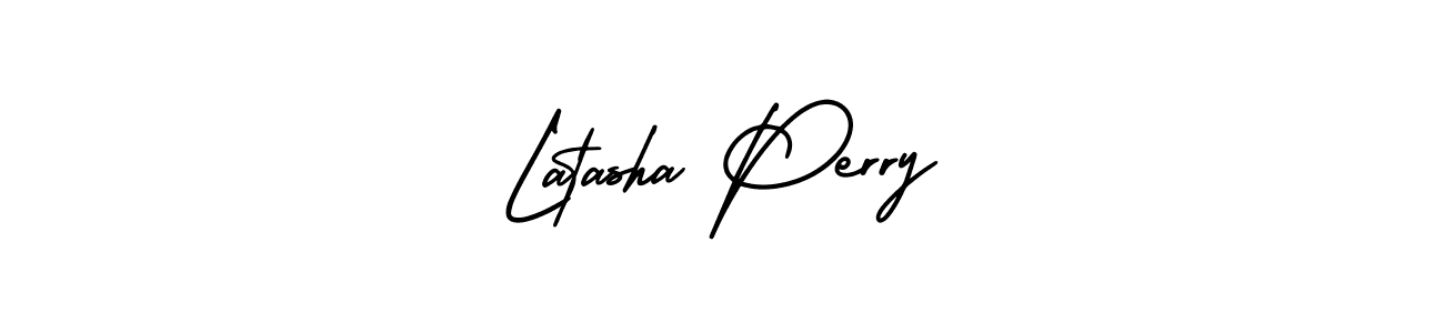 This is the best signature style for the Latasha Perry name. Also you like these signature font (AmerikaSignatureDemo-Regular). Mix name signature. Latasha Perry signature style 3 images and pictures png