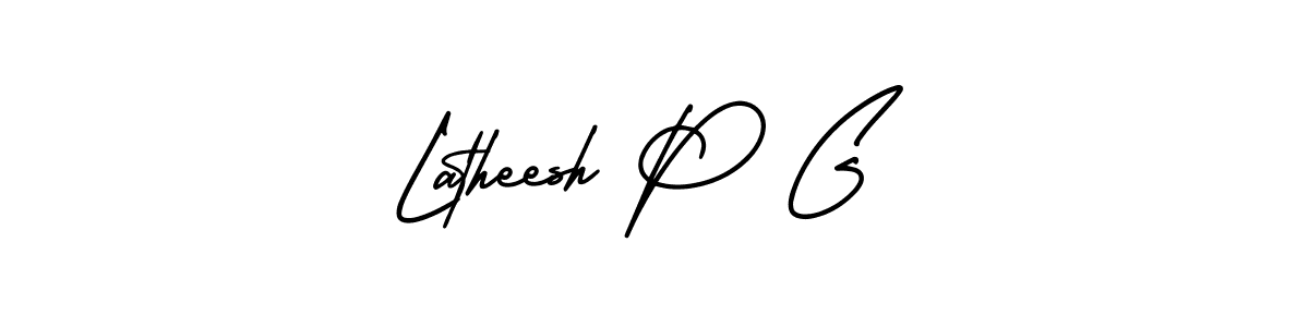 Best and Professional Signature Style for Latheesh P G. AmerikaSignatureDemo-Regular Best Signature Style Collection. Latheesh P G signature style 3 images and pictures png