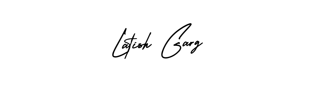 Check out images of Autograph of Latish Garg name. Actor Latish Garg Signature Style. AmerikaSignatureDemo-Regular is a professional sign style online. Latish Garg signature style 3 images and pictures png