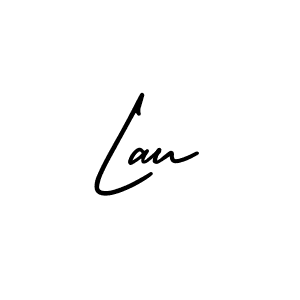 The best way (AmerikaSignatureDemo-Regular) to make a short signature is to pick only two or three words in your name. The name Lau include a total of six letters. For converting this name. Lau signature style 3 images and pictures png