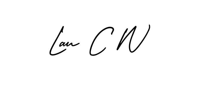 Also You can easily find your signature by using the search form. We will create Lau C W name handwritten signature images for you free of cost using AmerikaSignatureDemo-Regular sign style. Lau C W signature style 3 images and pictures png