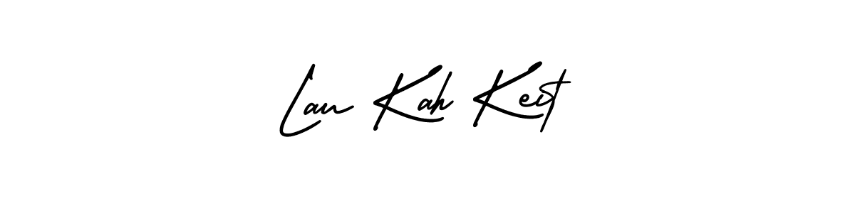 Use a signature maker to create a handwritten signature online. With this signature software, you can design (AmerikaSignatureDemo-Regular) your own signature for name Lau Kah Keit. Lau Kah Keit signature style 3 images and pictures png