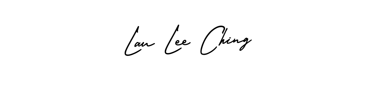 Similarly AmerikaSignatureDemo-Regular is the best handwritten signature design. Signature creator online .You can use it as an online autograph creator for name Lau Lee Ching. Lau Lee Ching signature style 3 images and pictures png