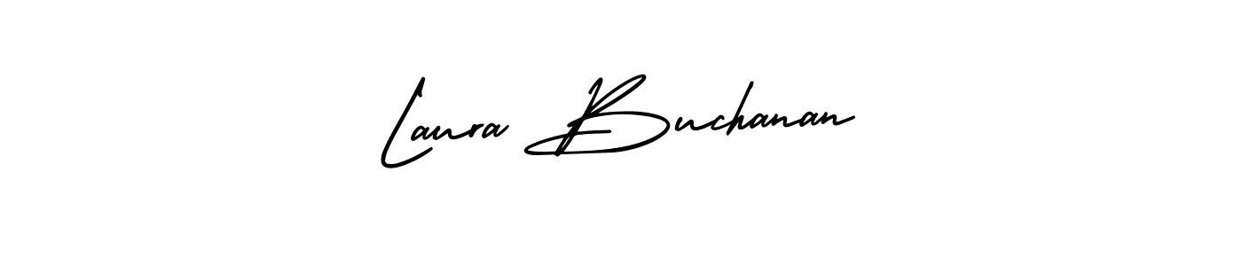 Use a signature maker to create a handwritten signature online. With this signature software, you can design (AmerikaSignatureDemo-Regular) your own signature for name Laura Buchanan. Laura Buchanan signature style 3 images and pictures png