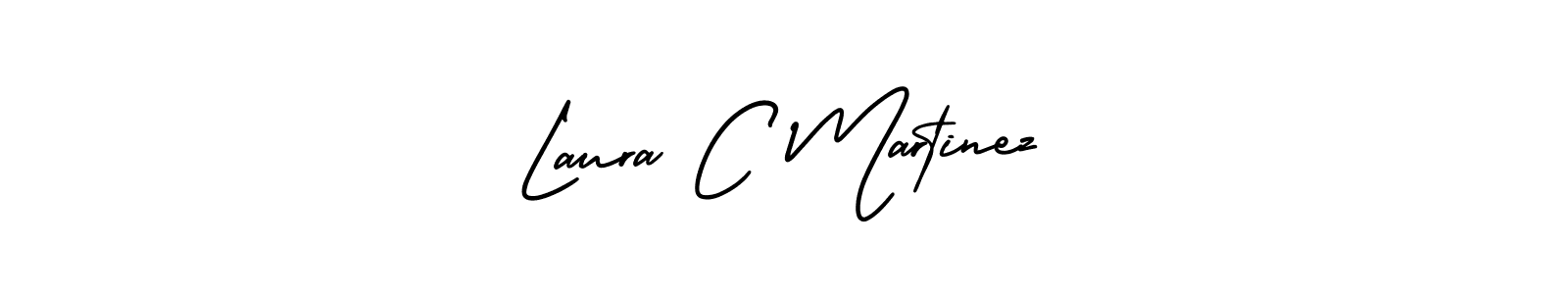 Use a signature maker to create a handwritten signature online. With this signature software, you can design (AmerikaSignatureDemo-Regular) your own signature for name Laura C Martinez. Laura C Martinez signature style 3 images and pictures png