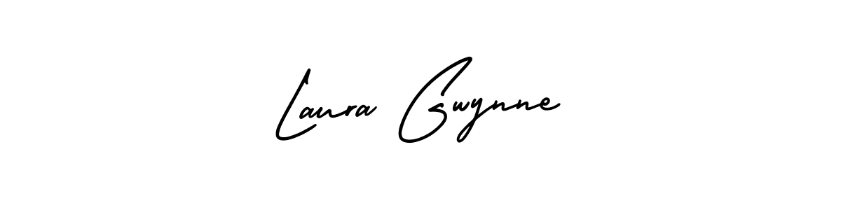 AmerikaSignatureDemo-Regular is a professional signature style that is perfect for those who want to add a touch of class to their signature. It is also a great choice for those who want to make their signature more unique. Get Laura Gwynne name to fancy signature for free. Laura Gwynne signature style 3 images and pictures png