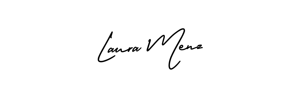 Check out images of Autograph of Laura Menz name. Actor Laura Menz Signature Style. AmerikaSignatureDemo-Regular is a professional sign style online. Laura Menz signature style 3 images and pictures png