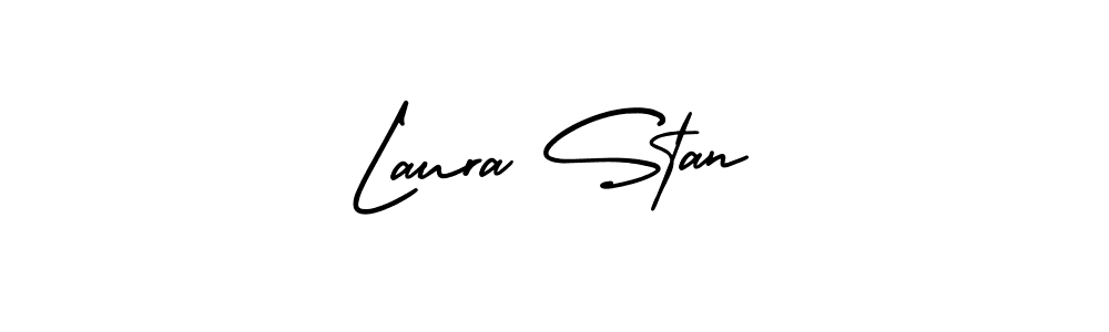 Also we have Laura Stan name is the best signature style. Create professional handwritten signature collection using AmerikaSignatureDemo-Regular autograph style. Laura Stan signature style 3 images and pictures png