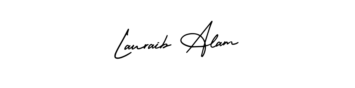 if you are searching for the best signature style for your name Lauraib Alam. so please give up your signature search. here we have designed multiple signature styles  using AmerikaSignatureDemo-Regular. Lauraib Alam signature style 3 images and pictures png