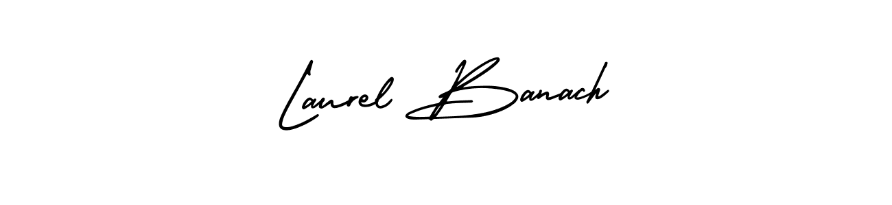 AmerikaSignatureDemo-Regular is a professional signature style that is perfect for those who want to add a touch of class to their signature. It is also a great choice for those who want to make their signature more unique. Get Laurel Banach name to fancy signature for free. Laurel Banach signature style 3 images and pictures png