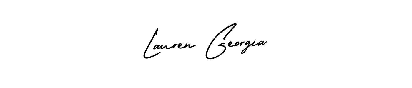 Check out images of Autograph of Lauren Georgia name. Actor Lauren Georgia Signature Style. AmerikaSignatureDemo-Regular is a professional sign style online. Lauren Georgia signature style 3 images and pictures png