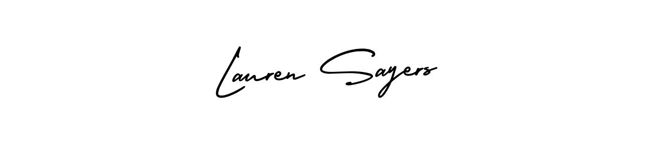 Best and Professional Signature Style for Lauren Sayers. AmerikaSignatureDemo-Regular Best Signature Style Collection. Lauren Sayers signature style 3 images and pictures png
