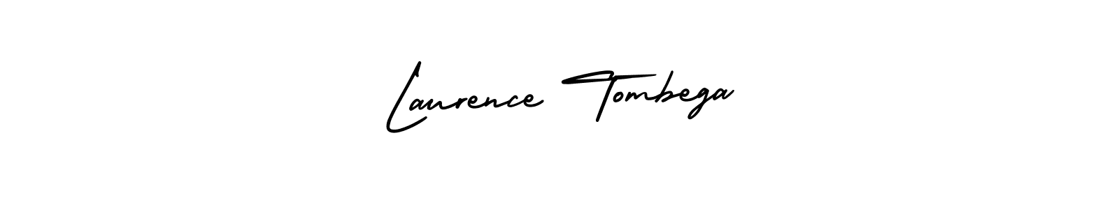 Make a beautiful signature design for name Laurence Tombega. With this signature (AmerikaSignatureDemo-Regular) style, you can create a handwritten signature for free. Laurence Tombega signature style 3 images and pictures png