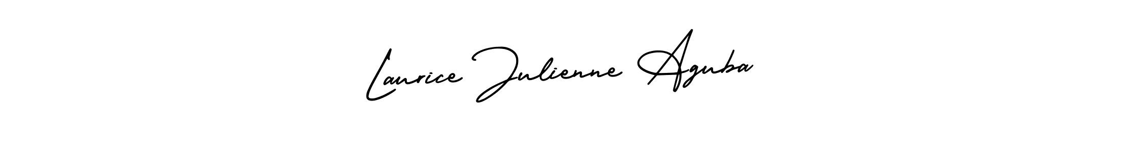 This is the best signature style for the Laurice Julienne Aguba name. Also you like these signature font (AmerikaSignatureDemo-Regular). Mix name signature. Laurice Julienne Aguba signature style 3 images and pictures png