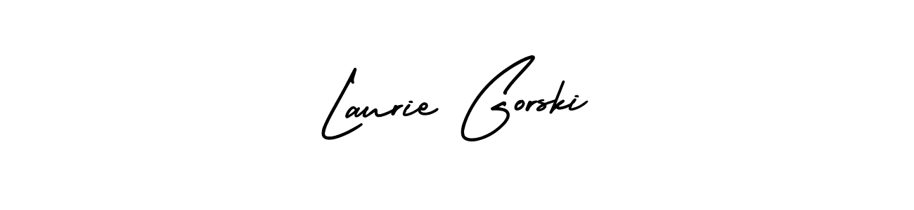 See photos of Laurie Gorski official signature by Spectra . Check more albums & portfolios. Read reviews & check more about AmerikaSignatureDemo-Regular font. Laurie Gorski signature style 3 images and pictures png