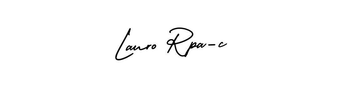 if you are searching for the best signature style for your name Lauro Rpa-c. so please give up your signature search. here we have designed multiple signature styles  using AmerikaSignatureDemo-Regular. Lauro Rpa-c signature style 3 images and pictures png