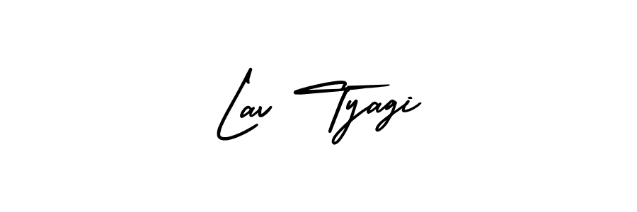 Design your own signature with our free online signature maker. With this signature software, you can create a handwritten (AmerikaSignatureDemo-Regular) signature for name Lav Tyagi. Lav Tyagi signature style 3 images and pictures png