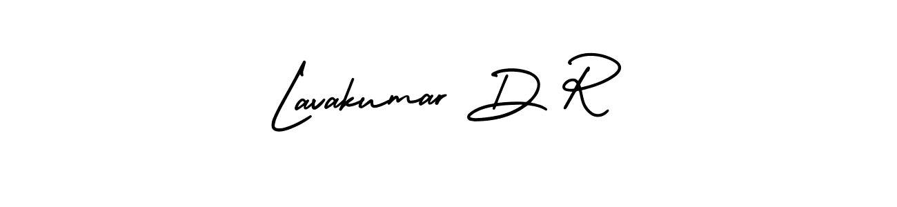 Design your own signature with our free online signature maker. With this signature software, you can create a handwritten (AmerikaSignatureDemo-Regular) signature for name Lavakumar D R. Lavakumar D R signature style 3 images and pictures png