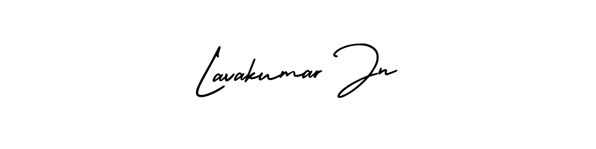 Similarly AmerikaSignatureDemo-Regular is the best handwritten signature design. Signature creator online .You can use it as an online autograph creator for name Lavakumar Jn. Lavakumar Jn signature style 3 images and pictures png