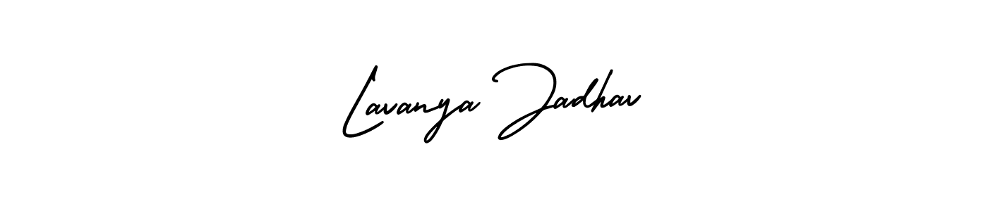 Here are the top 10 professional signature styles for the name Lavanya Jadhav. These are the best autograph styles you can use for your name. Lavanya Jadhav signature style 3 images and pictures png