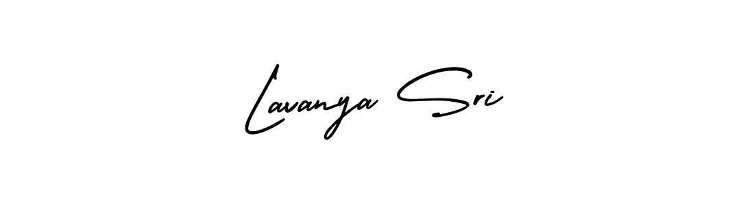 Use a signature maker to create a handwritten signature online. With this signature software, you can design (AmerikaSignatureDemo-Regular) your own signature for name Lavanya Sri. Lavanya Sri signature style 3 images and pictures png